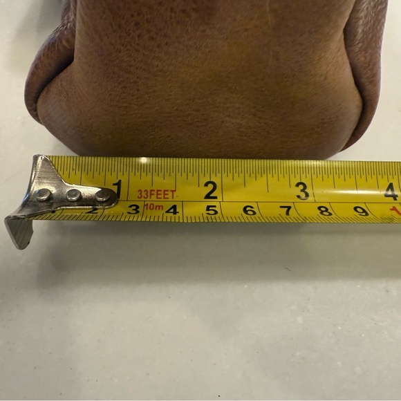 Patricia Nash Poppy Tote Heritage Shoulder Bag, Italian Leather, Tan, Top Zip - Picture 15 of 16